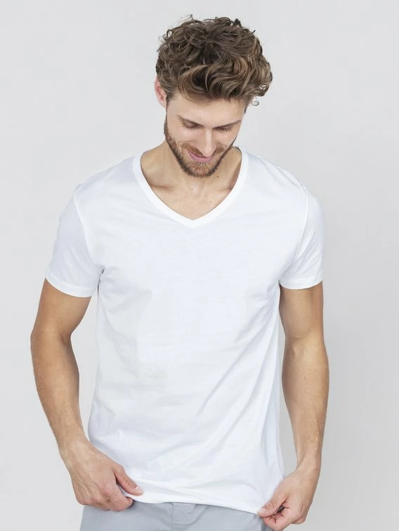 Erlich Textil Hugo T-Shirt Mit V-Neck 1 Erlich Textil Hugo T-Shirt Mit V-Neck