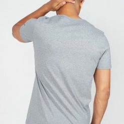 Erlich Textil Hugo T-Shirt Mit V-Neck, 2er-Pack 7 Erlich Textil Hugo T-Shirt Mit V-Neck, 2er-Pack -CALIDA shop Erlich Textil Hugo T Shirt mit V Neck 2er Pack grau 1000000001 DUO GRA 2