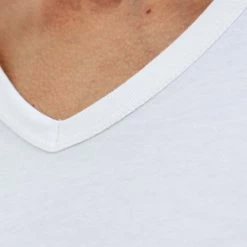 Erlich Textil Hugo T-Shirt Mit V-Neck, 2er-Pack 9 Erlich Textil Hugo T-Shirt Mit V-Neck, 2er-Pack -CALIDA shop Erlich Textil Hugo T Shirt mit V Neck 2er Pack weiss 1000000001 DUO WEI 4