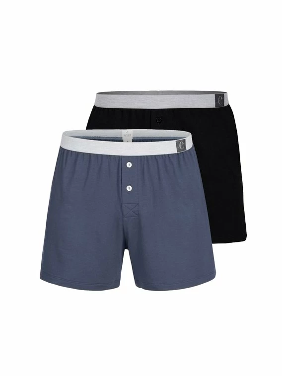 Erlich Textil Karl Boxershorts, 2er-Pack 1 Erlich Textil Karl Boxershorts, 2er-Pack