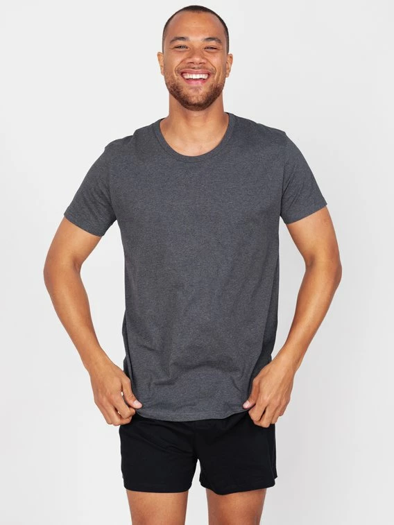 Erlich Textil Paul Shirt Mit Rundhalsausschnitt, 2er-Pack 4 Erlich Textil Paul Shirt Mit Rundhalsausschnitt, 2er-Pack – Bild 4