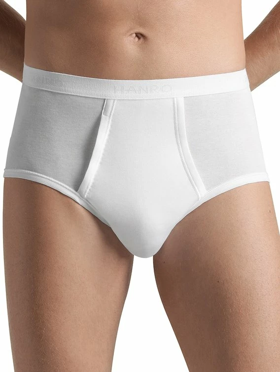 HANRO Cotton Pure Slip Mit Eingriff 1 HANRO Cotton Pure Slip Mit Eingriff