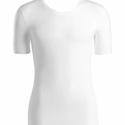 HANRO Cotton Superior Shirt, Rundhals 5 HANRO Cotton Superior Shirt, Rundhals -CALIDA shop HANRO Cotton Superior Shirt Rundhals weiss 073088 0101 2
