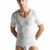 HANRO Cotton Superior Shirt, V-Ausschnitt