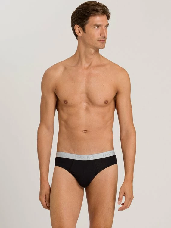 HANRO Cotton Essentials Slip Mit Logobund 4 HANRO Cotton Essentials Slip Mit Logobund – Bild 4