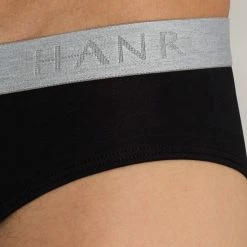HANRO Cotton Essentials Slip Mit Logobund 9 HANRO Cotton Essentials Slip Mit Logobund -CALIDA shop Hanro Cotton Essentials Slip mit Logobund schwarz 073075 0019 4