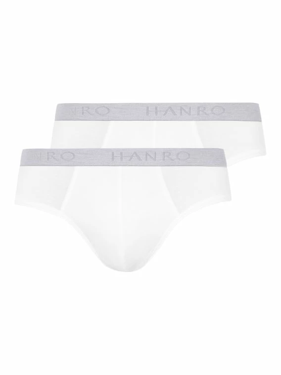 HANRO Cotton Essentials Slip Mit Logobund 1 HANRO Cotton Essentials Slip Mit Logobund