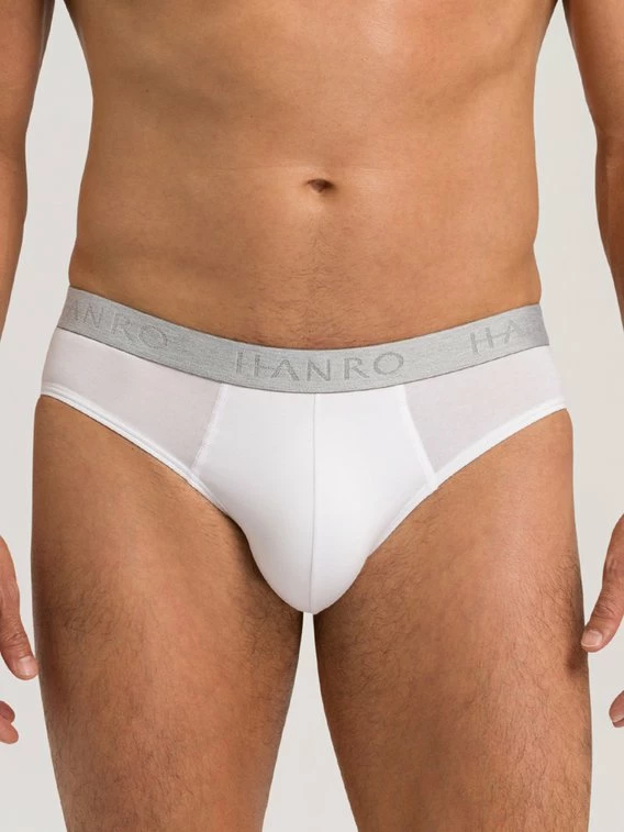 HANRO Cotton Essentials Slip Mit Logobund 2 HANRO Cotton Essentials Slip Mit Logobund – Bild 2