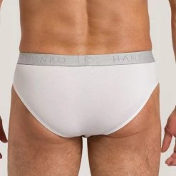 HANRO Cotton Essentials Slip Mit Logobund 6 HANRO Cotton Essentials Slip Mit Logobund -CALIDA shop Hanro Cotton Essentials Slip mit Logobund weiss 073075 0101 3