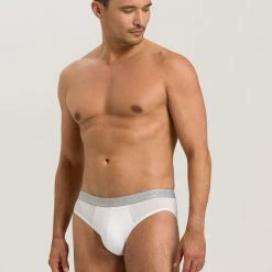 HANRO Cotton Essentials Slip Mit Logobund 7 HANRO Cotton Essentials Slip Mit Logobund -CALIDA shop Hanro Cotton Essentials Slip mit Logobund weiss 073075 0101 4