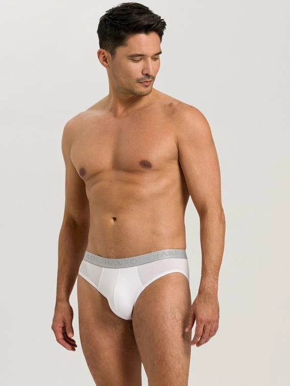 HANRO Cotton Essentials Slip Mit Logobund 4 HANRO Cotton Essentials Slip Mit Logobund – Bild 4