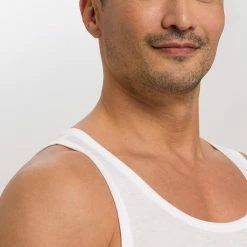 HANRO Cotton Pure Achselshirt 8 HANRO Cotton Pure Achselshirt -CALIDA shop Hanro Cotton Pure Achselshirt weiss 073660 0101 3