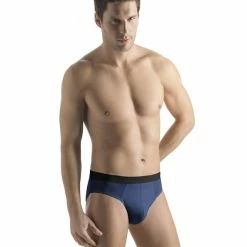 HANRO Micro Touch Slip Mit Logobund 6 HANRO Micro Touch Slip Mit Logobund -CALIDA shop Hanro Micro Touch Slip mit Logobund blau 73106 593 2