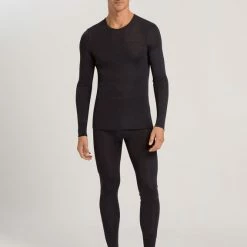 HANRO Woolen Silk Long Pant 7 HANRO Woolen Silk Long Pant -CALIDA shop Hanro Woolen Silk Long Pant blau 073412 0176 3