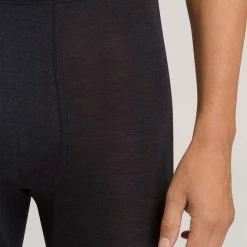 HANRO Woolen Silk Long Pant 8 HANRO Woolen Silk Long Pant -CALIDA shop Hanro Woolen Silk Long Pant blau 073412 0176 4