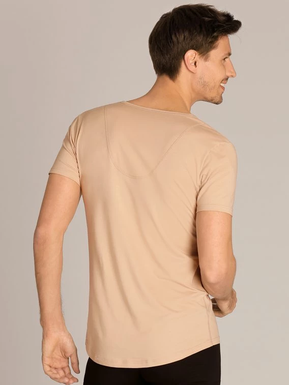 MEY Dry Cotton Functional Business Shirt Mit V-Neck 2 MEY Dry Cotton Functional Business Shirt Mit V-Neck – Bild 2