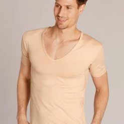 MEY Dry Cotton Functional Business Shirt Mit V-Neck