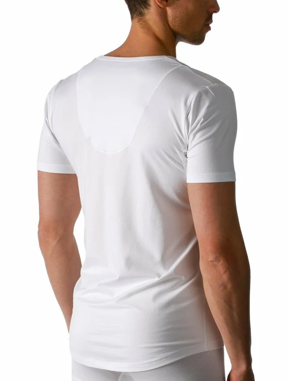 MEY Dry Cotton Functional Business Shirt Mit V-Neck 2 MEY Dry Cotton Functional Business Shirt Mit V-Neck – Bild 2