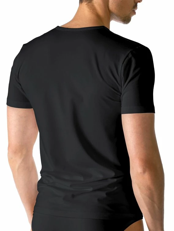 MEY Dry Cotton T-Shirt Mit V-Neck 2 MEY Dry Cotton T-Shirt Mit V-Neck – Bild 2