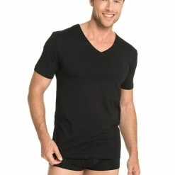 MEY Dry Cotton T-Shirt Mit V-Neck 5 MEY Dry Cotton T-Shirt Mit V-Neck -CALIDA shop MEY 46007 123 2