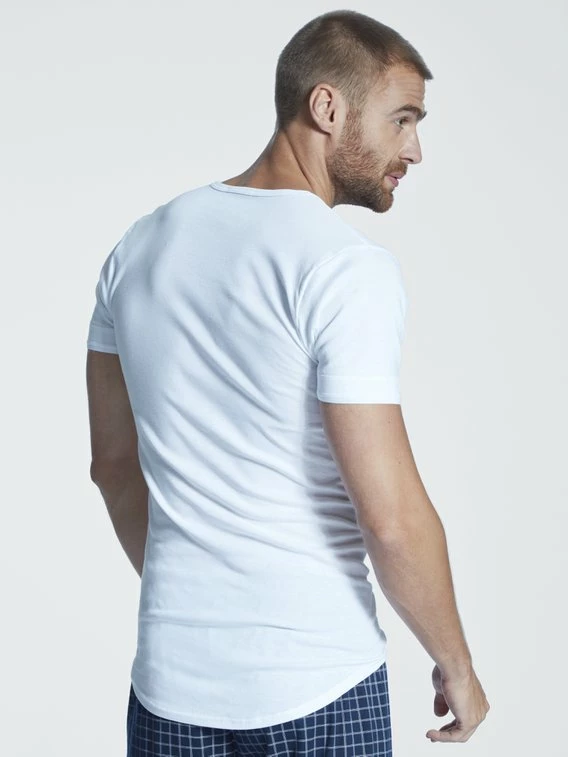 Tom Tailor Pure Cotton V-Shirt, 2er Pack 2 Tom Tailor Pure Cotton V-Shirt, 2er Pack – Bild 2