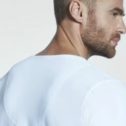 MEY Dry Cotton Functional Atmungsaktives Business Shirt Mit V-Neck 7 MEY Dry Cotton Functional Atmungsaktives Business Shirt Mit V-Neck -CALIDA shop Mey Dry Cotton Functional Atmungsaktives Business Shirt mit V Neck weiss 46098 101 3