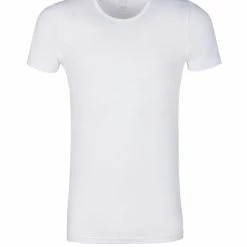 MEY Dry Cotton Kurzarm-Shirt -CALIDA shop Mey Dry Cotton Kurzarm Shirt weiss 46092 101 3