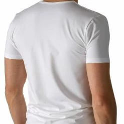 MEY Dry Cotton T-Shirt Mit V-Neck Im Doppelpack 6 MEY Dry Cotton T-Shirt Mit V-Neck Im Doppelpack -CALIDA shop Mey Dry Cotton T Shirt weiss 46007 Duo 101 neu 2