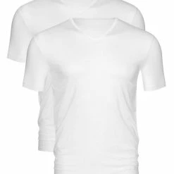 CALIDA shop 29 MEY Dry Cotton T-Shirt Mit V-Neck Im Doppelpack