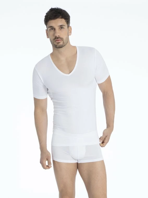 MEY Dry Cotton Functional Kurzarm-Shirt Mit Shape-Funktion 3 MEY Dry Cotton Functional Kurzarm-Shirt Mit Shape-Funktion – Bild 3