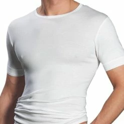 MEY Noblesse Shirt Halbarm Im Doppelpack 5 MEY Noblesse Shirt Halbarm Im Doppelpack -CALIDA shop Mey Noblesse Shirt weiss 2802 Duo 101 neu 2