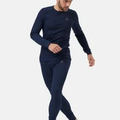 Odlo Active Warm Langarm-Shirt 7 Odlo Active Warm Langarm-Shirt -CALIDA shop Odlo Sport Active Warm Langarm Shirt blau 159102 20731 2