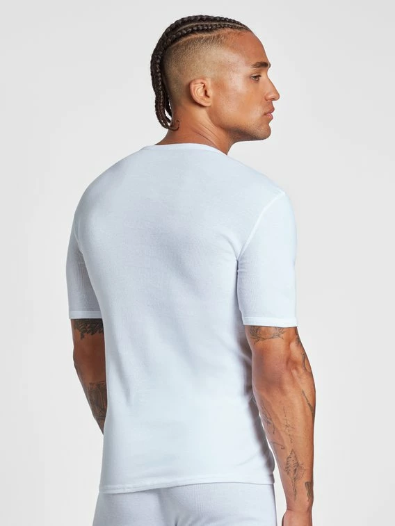 Schiesser Essentials Cotton Feinripp T-Shirt Mit Rundhals 2 Schiesser Essentials Cotton Feinripp T-Shirt Mit Rundhals – Bild 2