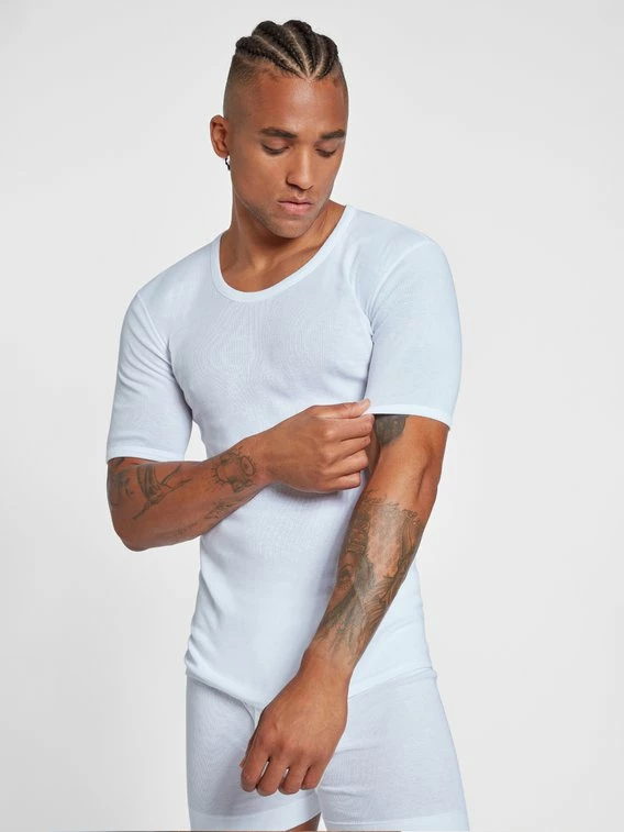 Schiesser Essentials Cotton Feinripp T-Shirt Mit Rundhals 3 Schiesser Essentials Cotton Feinripp T-Shirt Mit Rundhals – Bild 3