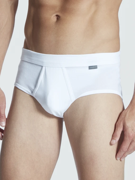 Schiesser Essentials Cotton Feinripp Sportslip Im Doppelpack 2 Schiesser Essentials Cotton Feinripp Sportslip Im Doppelpack – Bild 2