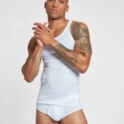 Schiesser Essentials Cotton Doppelripp Unterhemd Im Doppelpack 8 Schiesser Essentials Cotton Doppelripp Unterhemd Im Doppelpack -CALIDA shop SCI 205172 100 neu 2200728 2