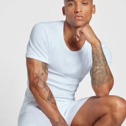 Schiesser Essentials Cotton Doppelripp Kurzarm-Shirt -CALIDA shop SCI 205175 100 2200728 2