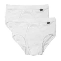 Schiesser Essentials Cotton Doppelripp Slip Im Doppelpack