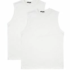 Schiesser American T-Shirts Achselshirt Im Doppelpack