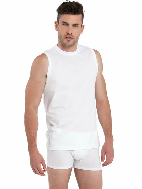 Schiesser American T-Shirts Achselshirt Im Doppelpack 4 Schiesser American T-Shirts Achselshirt Im Doppelpack – Bild 4