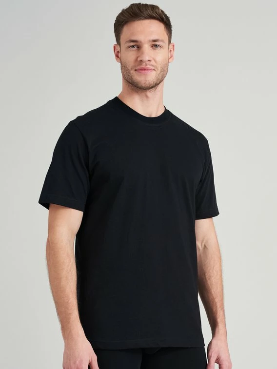 Schiesser American T-Shirts T-Shirt Im Doppelpack 2 Schiesser American T-Shirts T-Shirt Im Doppelpack – Bild 2