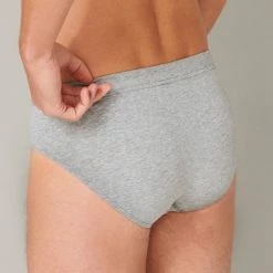 Schiesser 95/5 Essentials Organic Supermini Slip, 3er-Pack -CALIDA shop Schiesser 95 5 Essentials Mini Slip 3er Pack grau 173987 901 2
