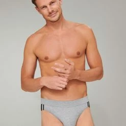 Schiesser 95/5 Stretch Organic Rio-Slip, 3er-Pack -CALIDA shop Schiesser 95 5 Stretch Rio Slip 3er Pack grau 173815 202 3