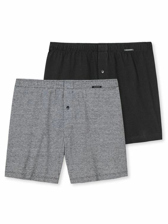 Schiesser Boxershorts Jersey-Boxershorts, Doppelpack 1 Schiesser Boxershorts Jersey-Boxershorts, Doppelpack