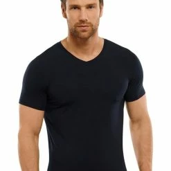 Schiesser Long Life Soft T-Shirt, V-Ausschnitt