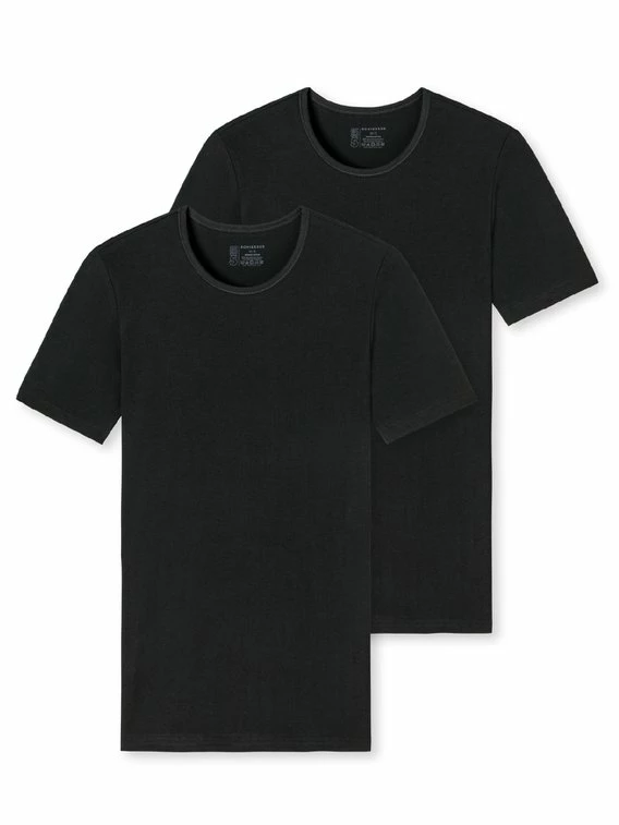 Schiesser 95/5 Organic T-Shirt, 2er-Pack 1 Schiesser 95/5 Organic T-Shirt, 2er-Pack