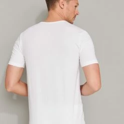 Schiesser 95/5 Organic T-Shirt, 2er-Pack -CALIDA shop Schiesser Tagwaesche Standard T Shirt 2er Pack weiss 174997 100 1