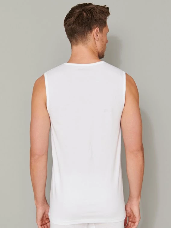 Schiesser 95/5 Organic Tank Top Mit V-Ausschnitt, 2er-Pack 3 Schiesser 95/5 Organic Tank Top Mit V-Ausschnitt, 2er-Pack – Bild 3