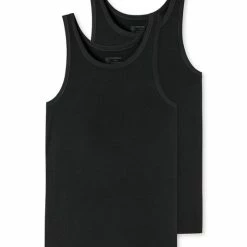 Schiesser 95/5 Organic Tank Top, 2er-Pack
