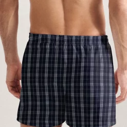 Seidensticker Retro Boxer Boxershorts, 2er-Pack -CALIDA shop Seidensticker Retro Boxer Boxershorts 2er Pack blau 220060 15 5